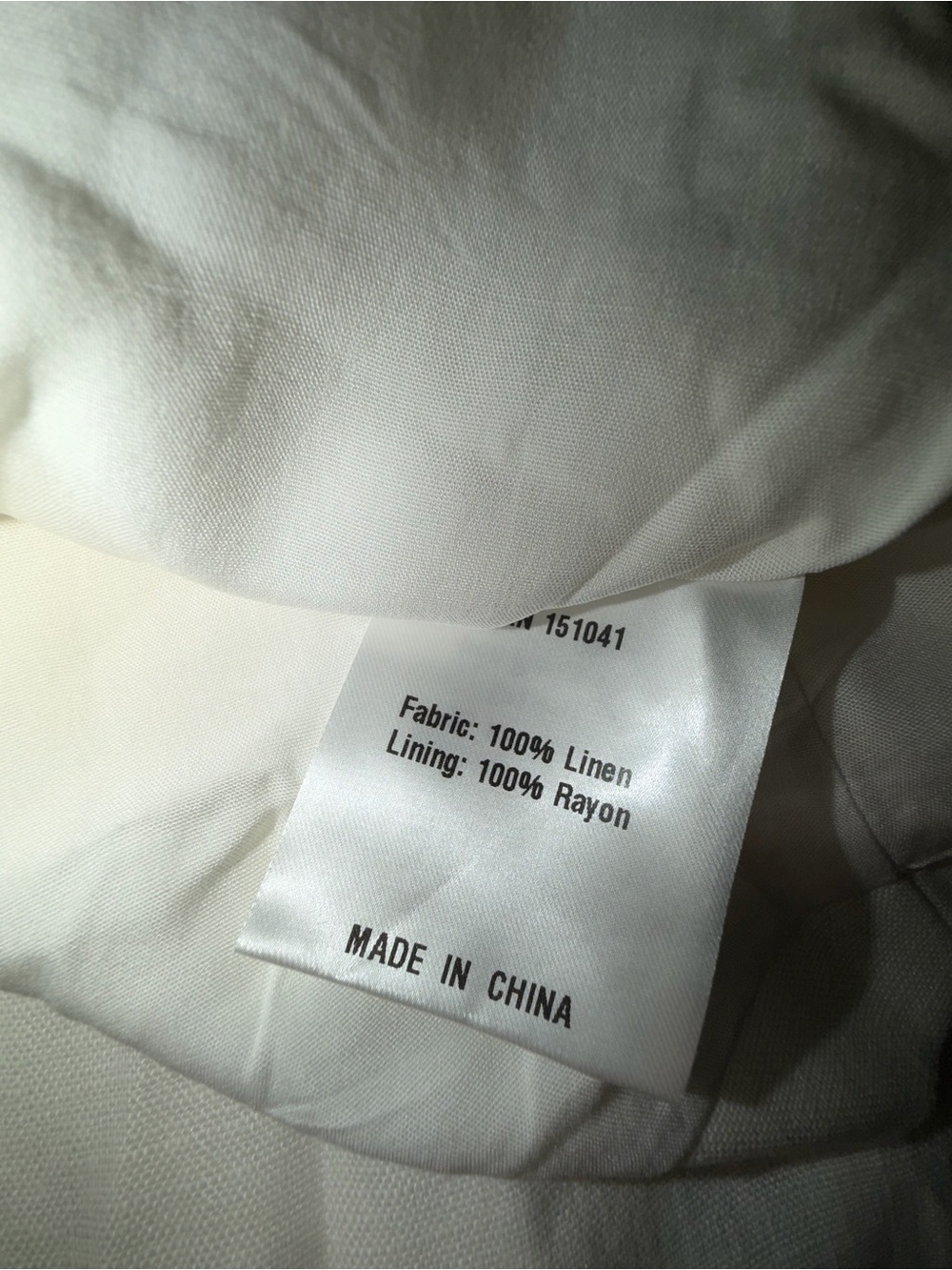 Few Moda Aveline White Linen Two-Piece Set – Size 4 NWT - Picture 9 of 10